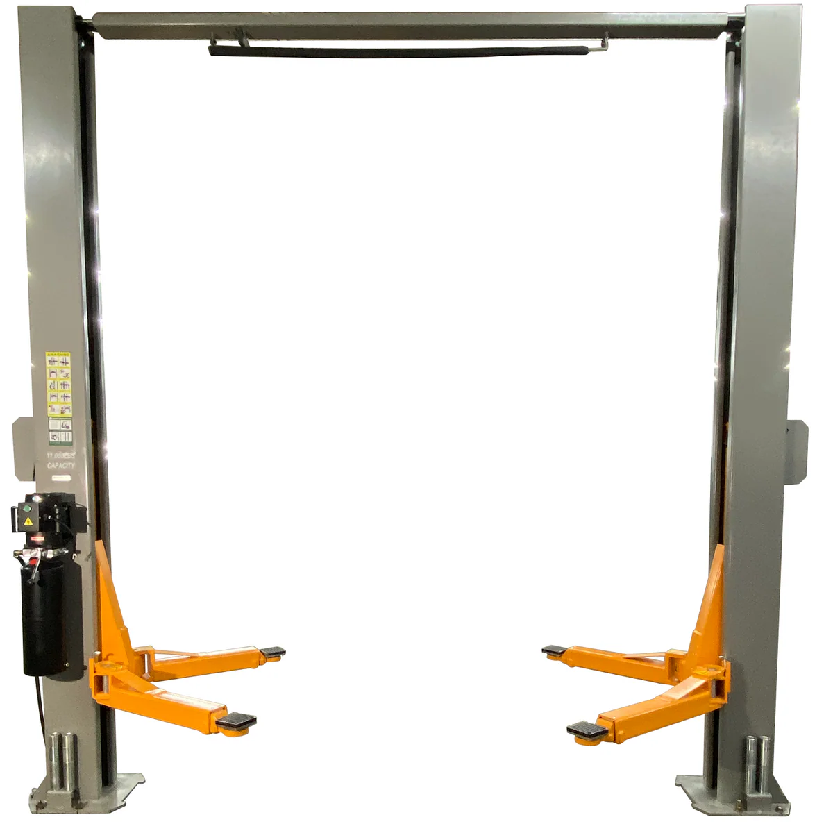 Triumph NTO-11A 2-Post Car Lift 11,000 lb Overhead