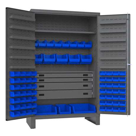 Durham JCBDLP724RDR-5295 Bin Storage Cabinet