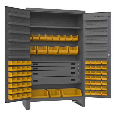 Durham JCBDLP724RDR-95 Bin Storage Cabinet
