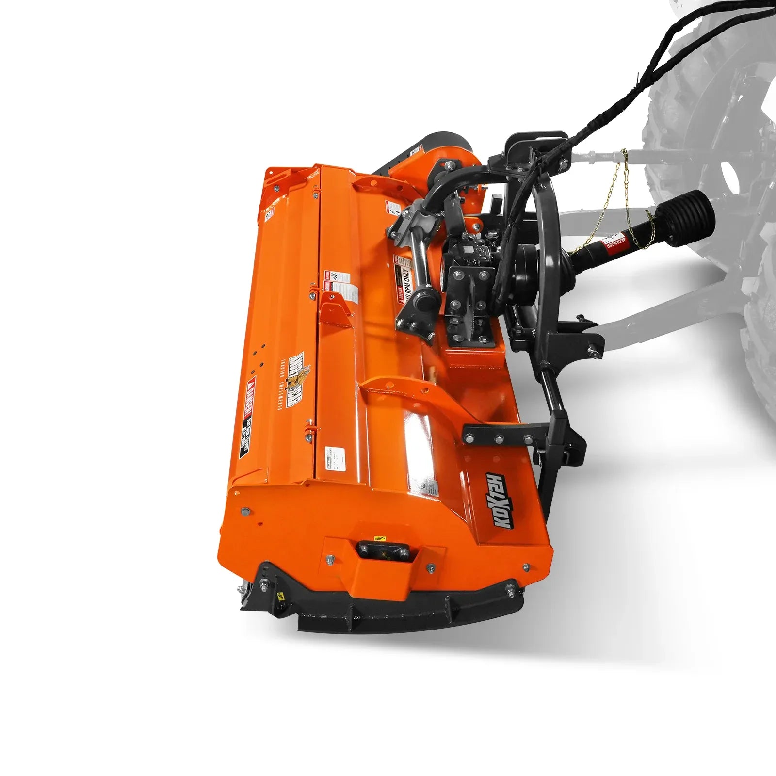 MechMaxx 72" Heavy Duty PTO Flail Mower with Hydraulic Side Shift, 3-Point Hitch, 50–75HP, Model KDK72H