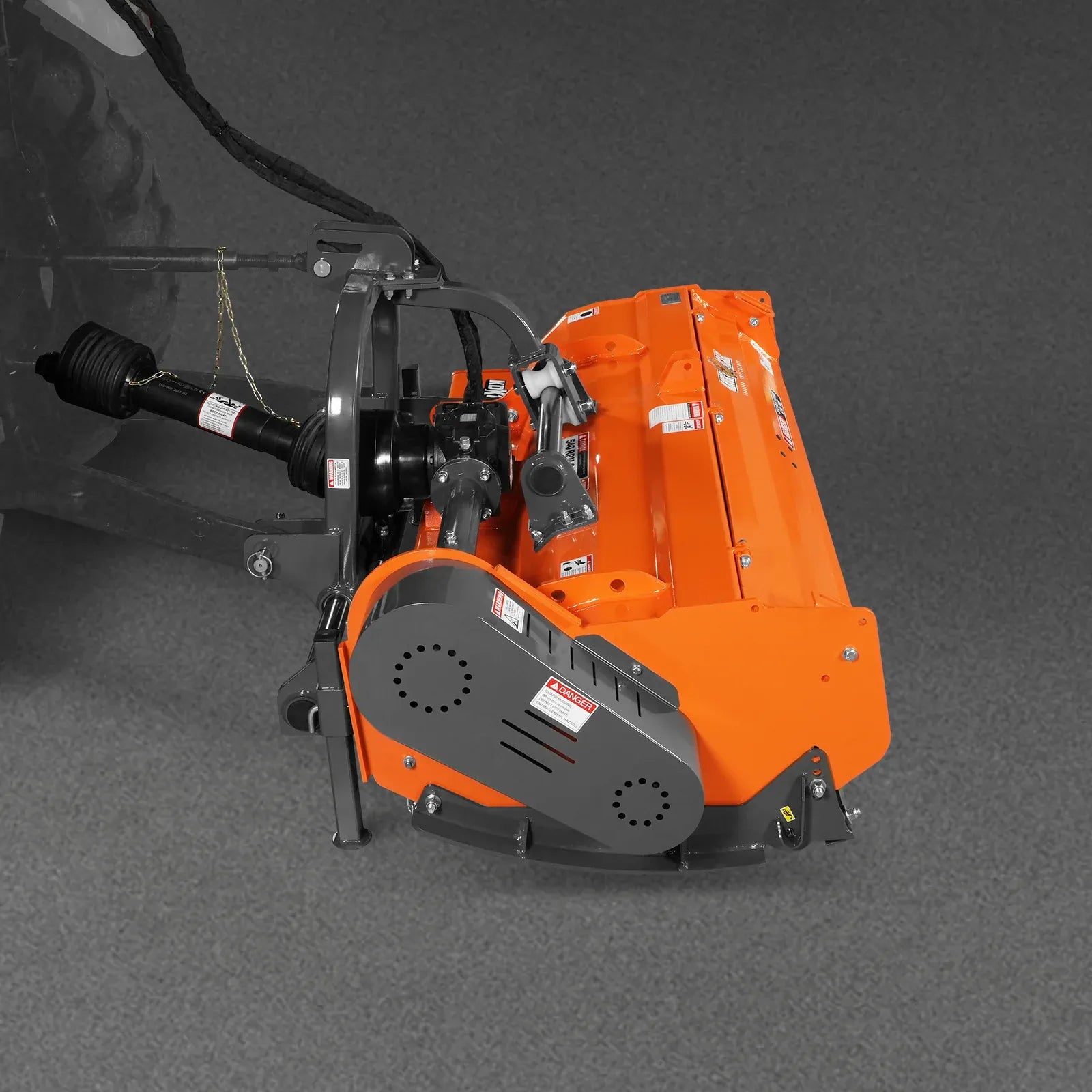 MechMaxx 72" Heavy Duty PTO Flail Mower with Hydraulic Side Shift, 3-Point Hitch, 50–75HP, Model KDK72H