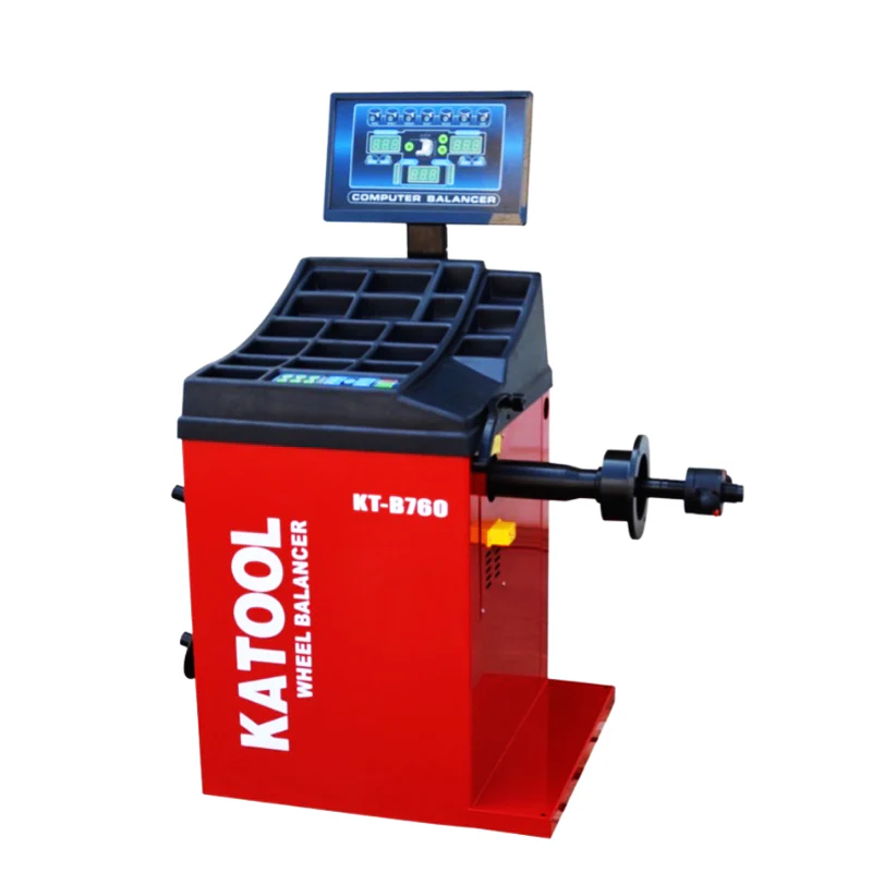 Katool KT-T810 Tire Changer & KT-B760 Wheel Balancer Shop Combo