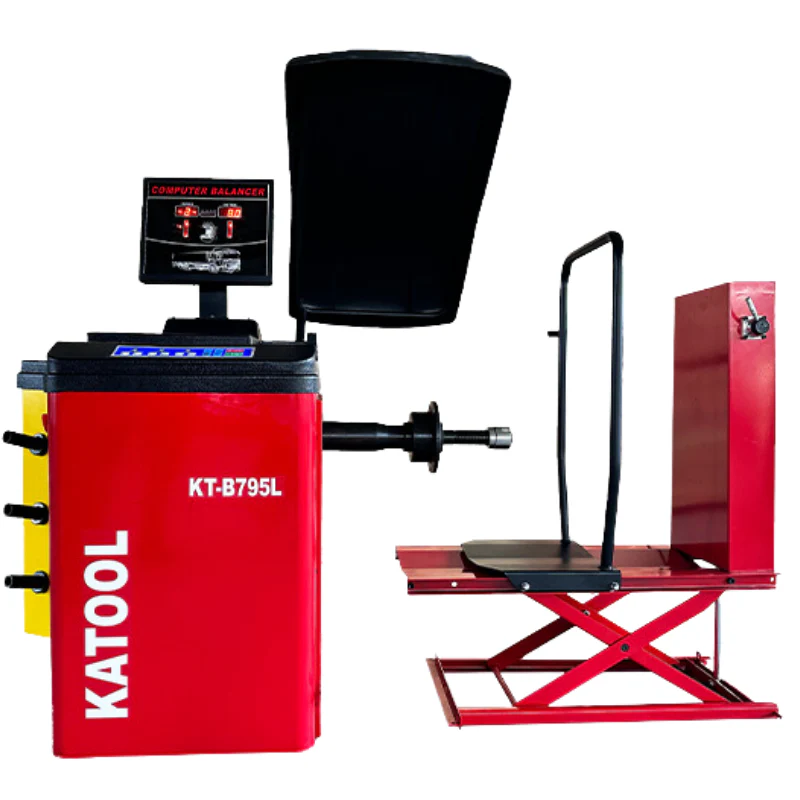 Katool KT-B795L Heavy-Duty Truck and Bus Wheel Balancer