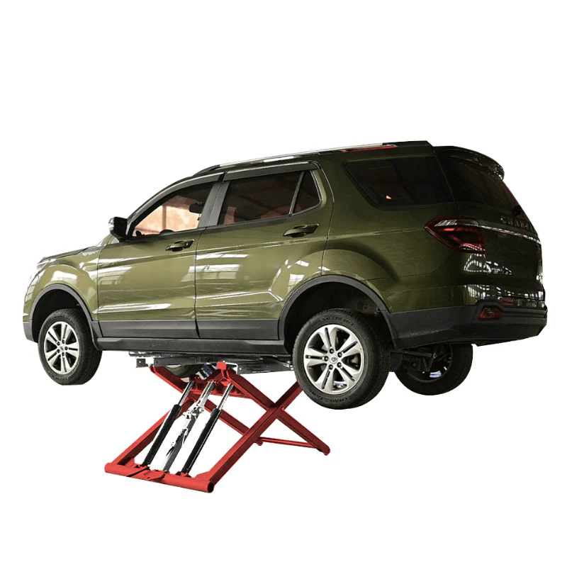 Katool KT-X66 6,600 lb Portable Mid-Rise Scissor Lift for Home Garage