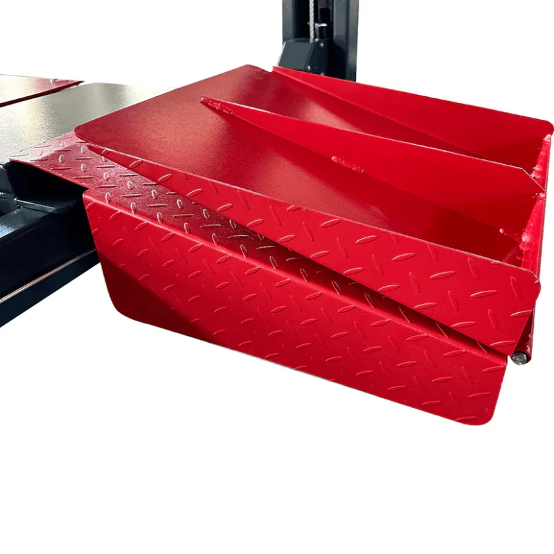 Katool KT-4H120X 12,000 lb Heavy-Duty 4-Post Car and Truck Lift with Rolling Jack