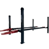 Katool KT-4H120X 12,000 lb Heavy-Duty 4-Post Car and Truck Lift with Rolling Jack