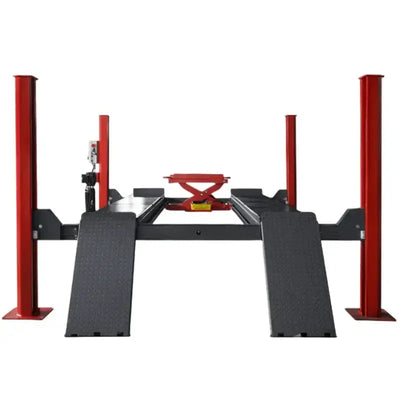 Katool KT-4H150 15,000 lb 4-Post Alignment Lift with Rolling Jack Included