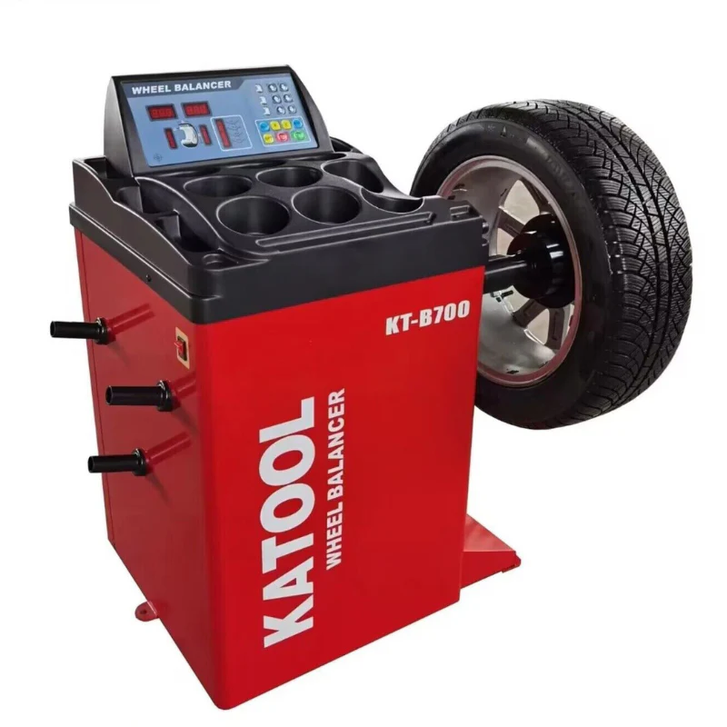 Katool KT-T830 Tire Changer & KT-B700 Wheel Balancer Shop Combo