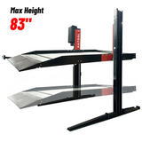 Katool KT-P2700 6,600 lb 2-Post Parking Lift for Home Garage Storage