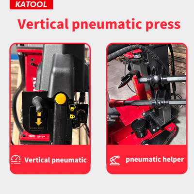 Katool KT-T855 Vertical Tire Press Changer for Low-Profile Tires