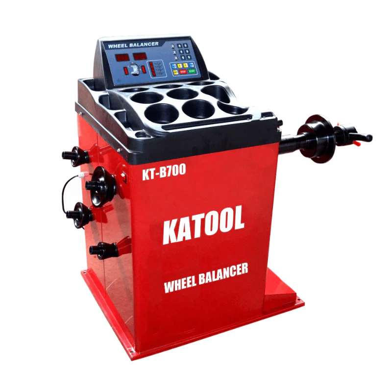 Katool KT-T810 Tire Changer & KT-B700 Wheel Balancer Shop Combo