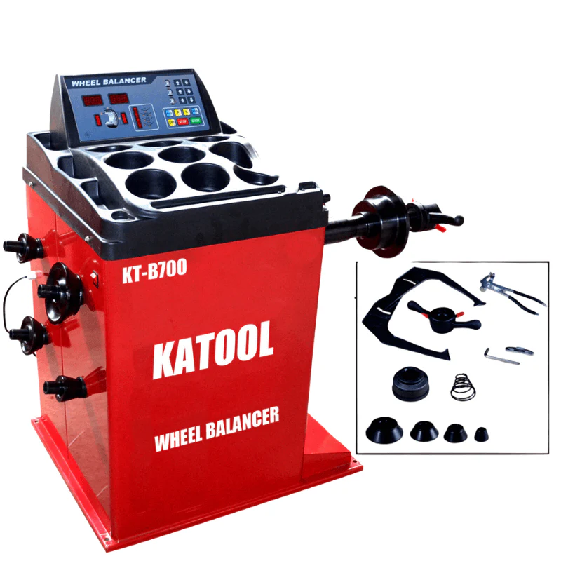 Katool KT-B700 Computerized Digital Wheel Balancer for Passenger Vehicles