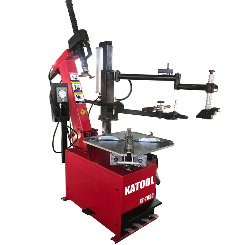 Katool KT-T850 Tilt-Back Tire Changer & KT-B700 Wheel Balancer Combo