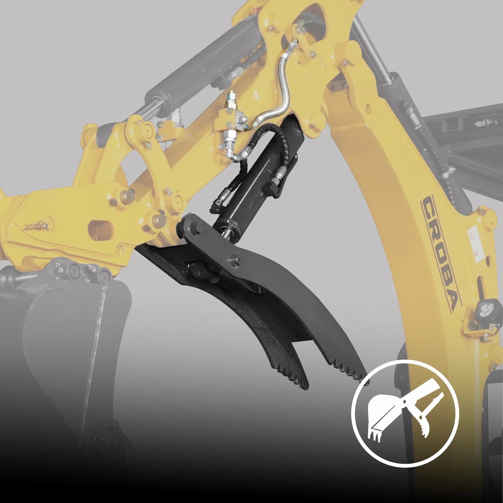 MechMaxx Mini Compact Excavator with Kubota D902 Engine, 89" Max Digging Depth, 4145 lb Operating Weight, Model MEC17