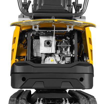 MechMaxx Mini Compact Excavator with B&S VANGUARD 408cc 14HP Engine, 65.7" Max Digging Depth, 2370 lb Operating Weight, Model MEC10