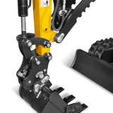 MechMaxx Mini Compact Excavator with Kubota D722 Engine, 65.7" Max Digging Depth, 2700 lb Operating Weight, Model MEC12