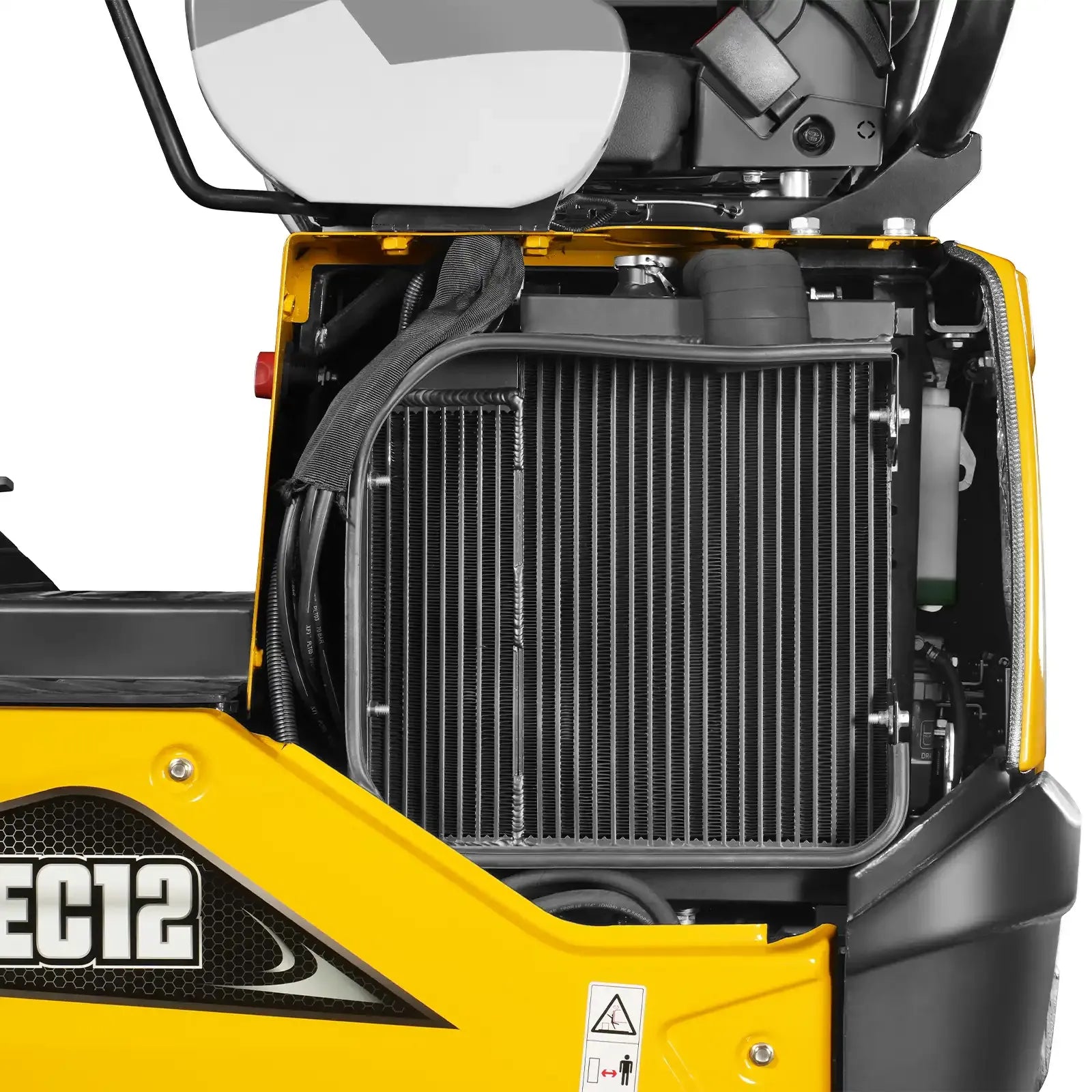 MechMaxx Mini Compact Excavator with Kubota D722 Engine, 65.7" Max Digging Depth, 2700 lb Operating Weight, Model MEC12