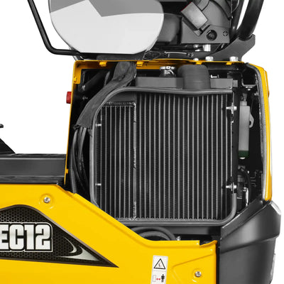 MechMaxx Mini Compact Excavator with Kubota D722 Engine, 65.7" Max Digging Depth, 2700 lb Operating Weight, Model MEC12