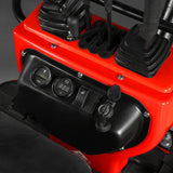 MechMaxx Mini Compact Excavator with HONDA GX390 Engine, 65.7" Max Digging Depth, 2280 lb Operating Weight, Model MEC10
