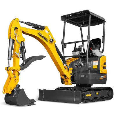MechMaxx Mini Compact Excavator with Kubota D902 Engine, 89" Max Digging Depth, 4145 lb Operating Weight, Model MEC17