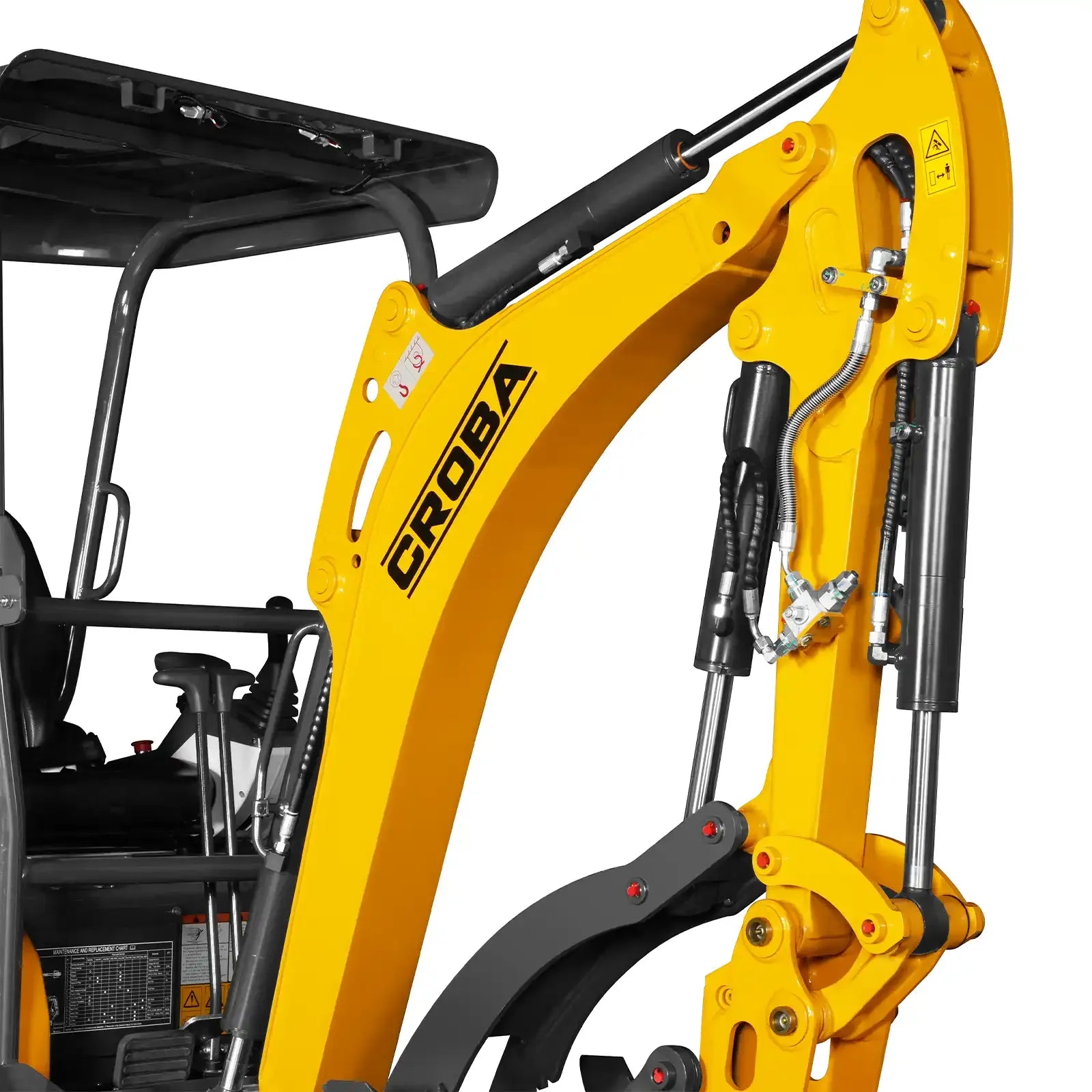MechMaxx Mini Compact Excavator with Kubota D902 Engine, 89" Max Digging Depth, 4145 lb Operating Weight, Model MEC17