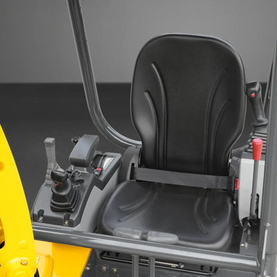 MechMaxx Mini Compact Excavator with Kubota D902 Engine, 95" Max Digging Depth, 4190 lb Operating Weight, Model MEC17PRO