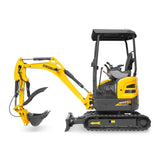 MechMaxx Mini Compact Excavator with Kubota D902 Engine, 95" Max Digging Depth, 4190 lb Operating Weight, Model MEC17PRO