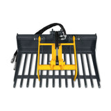 MechMaxx 20" Width Rock Grapple Bucket Attachment for Mini Skid Steer