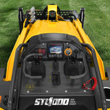 MechMaxx 25HP KUBOTA D1105 Diesel Stand-On Mini Skid Steer Track Loader with 4-in-1 Bucket, Model STL1000