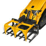 MechMaxx 42" Skeleton Grapple Attachment for Mini Skid Steer with 24" Arm Opening and 2000 lb Capacity