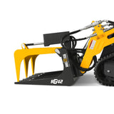 MechMaxx 42" Skeleton Grapple Attachment for Mini Skid Steer with 24" Arm Opening and 2000 lb Capacity
