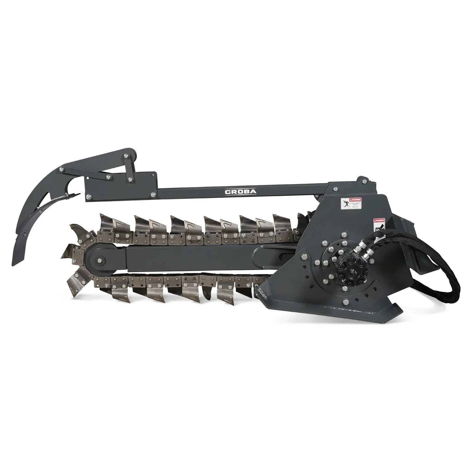 MechMaxx 20" Cutting Depth Trencher Attachment for Mini Skid Steer