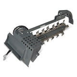 MechMaxx 20" Cutting Depth Trencher Attachment for Mini Skid Steer