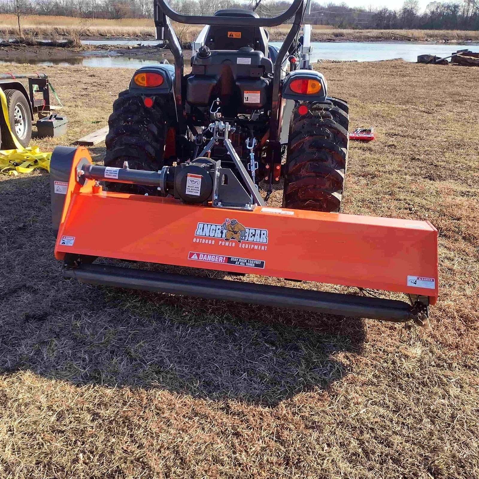 MechMaxx 68" PTO Driven Flail Mower, 3-Point Hitch, 30–60HP, Model NAM68