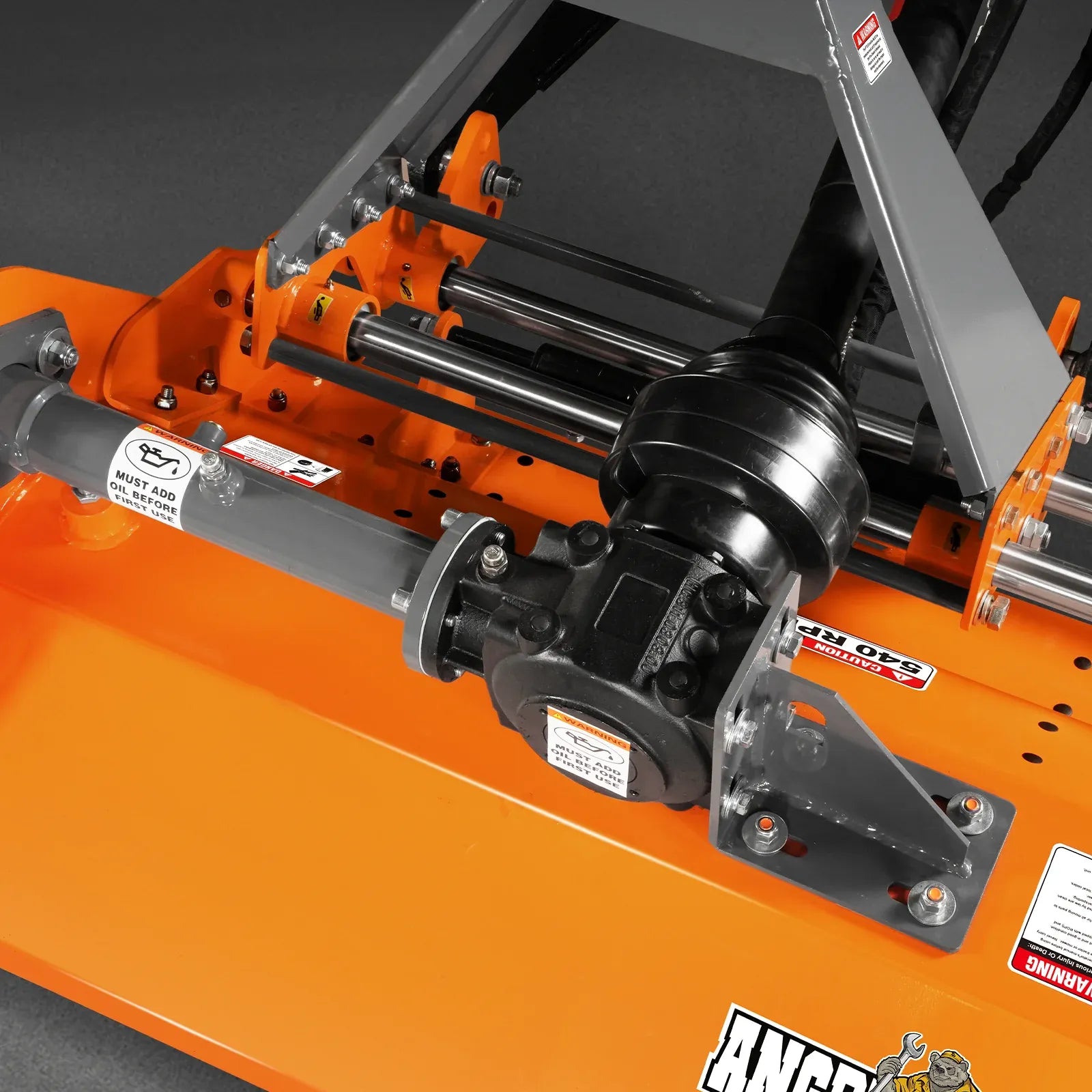 MechMaxx 68" PTO Flail Mower with Hydraulic Side Shift, 3-Point Hitch, 30–60HP, Model NAM68H