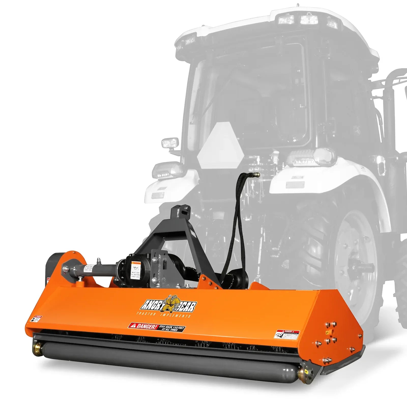 MechMaxx 68" PTO Flail Mower with Hydraulic Side Shift, 3-Point Hitch, 30–60HP, Model NAM68H
