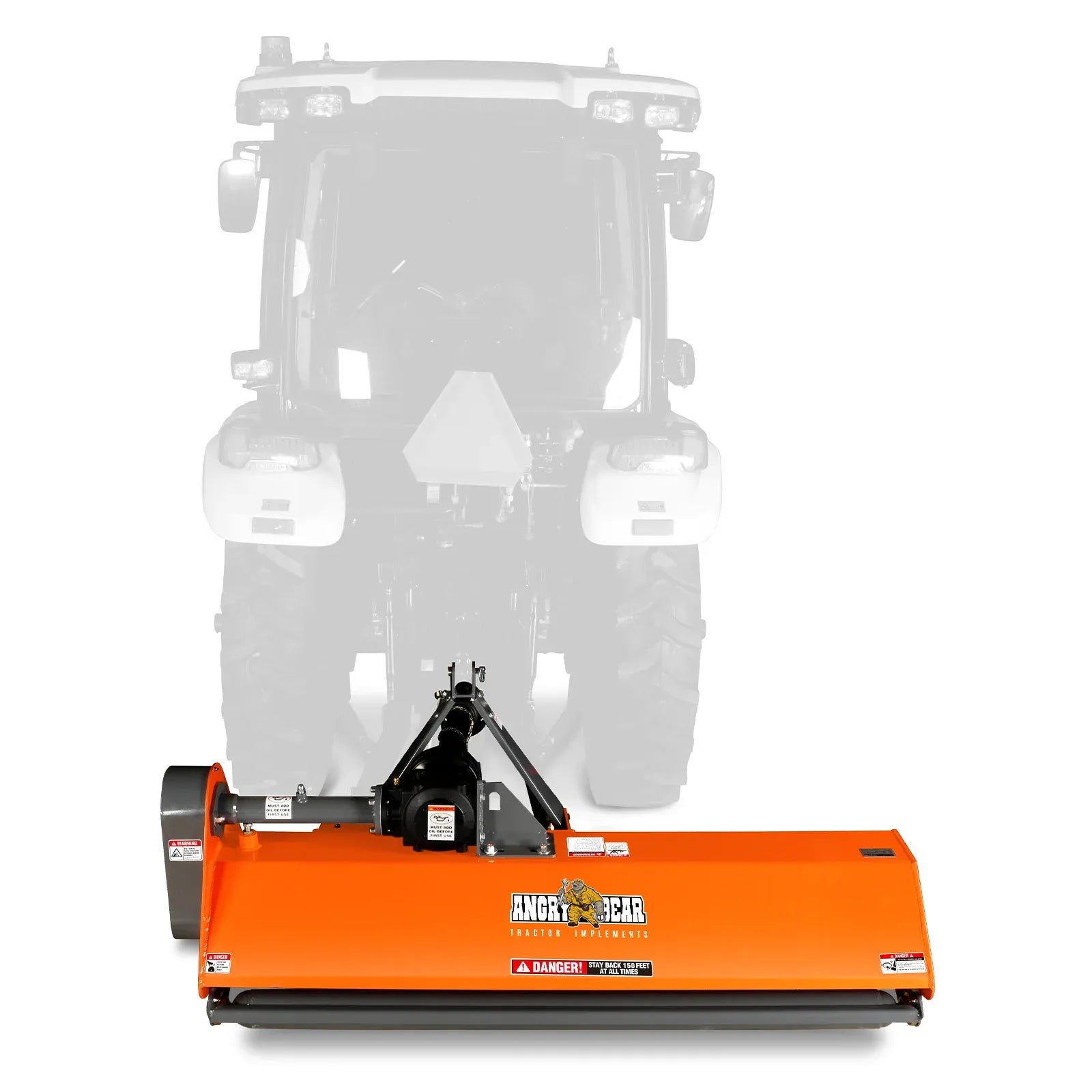 MechMaxx 72" PTO Driven Flail Mower, 3-Point Hitch, 45–85HP, Model NAM72