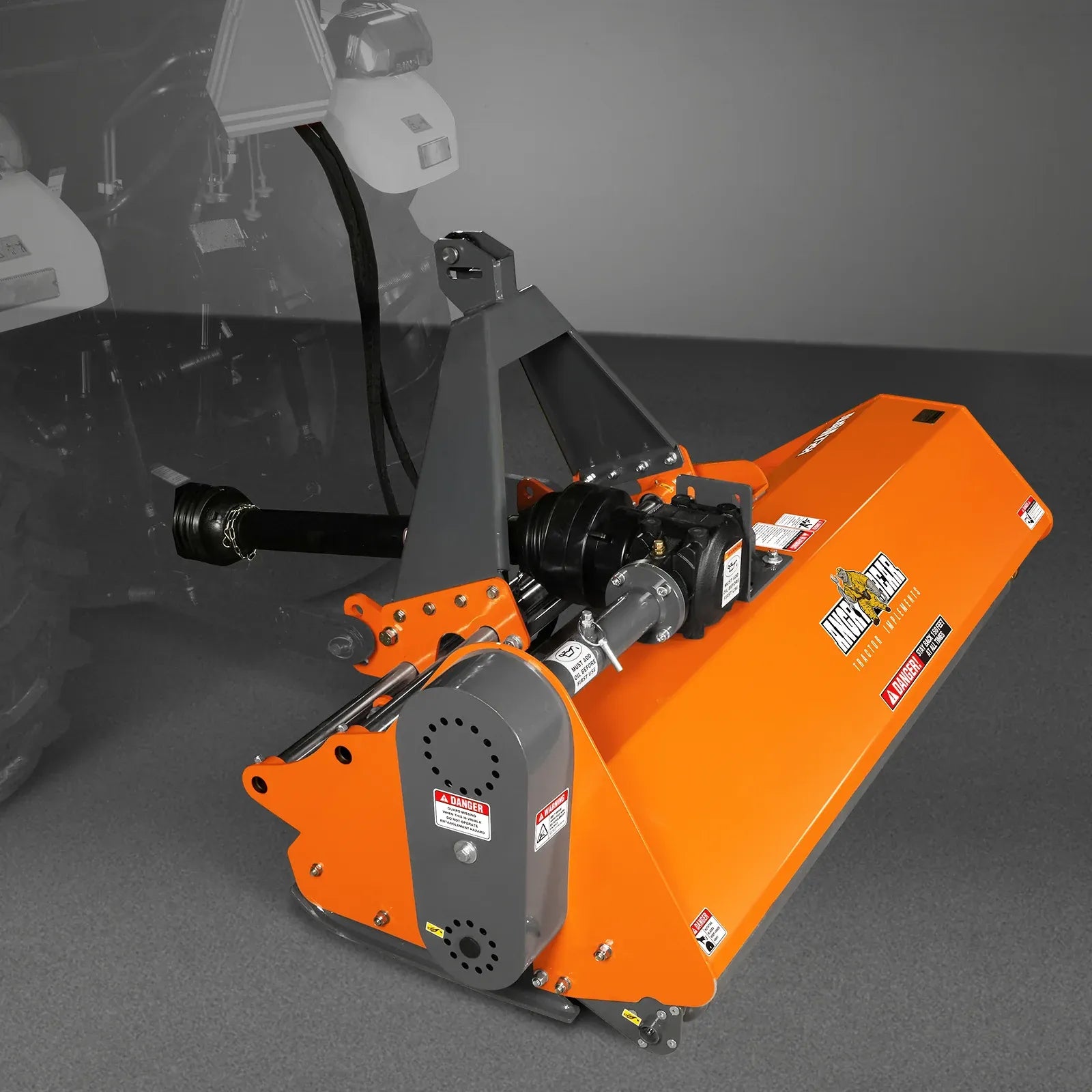 MechMaxx 72" PTO Flail Mower with Hydraulic Side Shift, 3-Point Hitch, 45–85HP, Model NAM72H