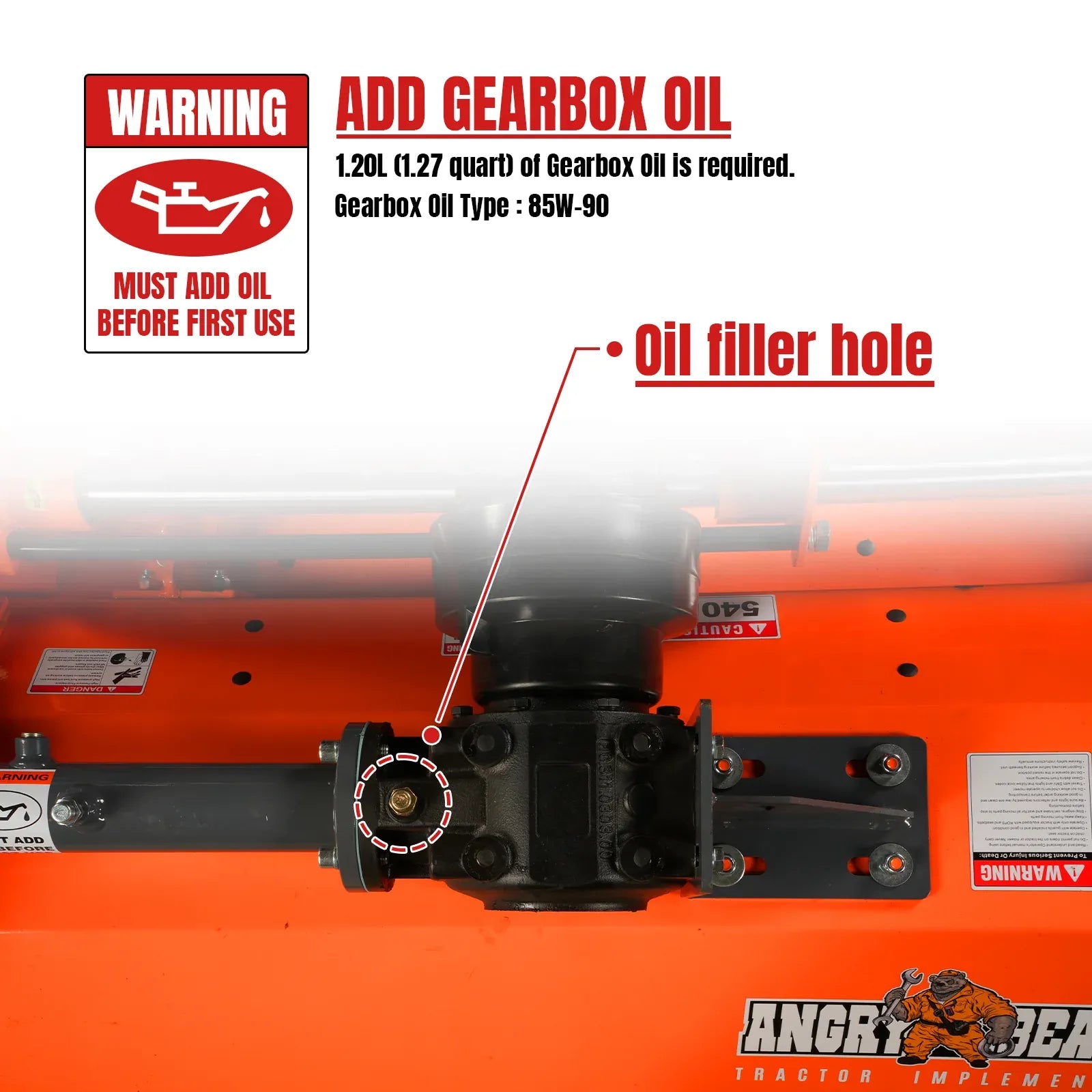 MechMaxx 68" PTO Flail Mower with Hydraulic Side Shift, 3-Point Hitch, 30–60HP, Model NAM68H