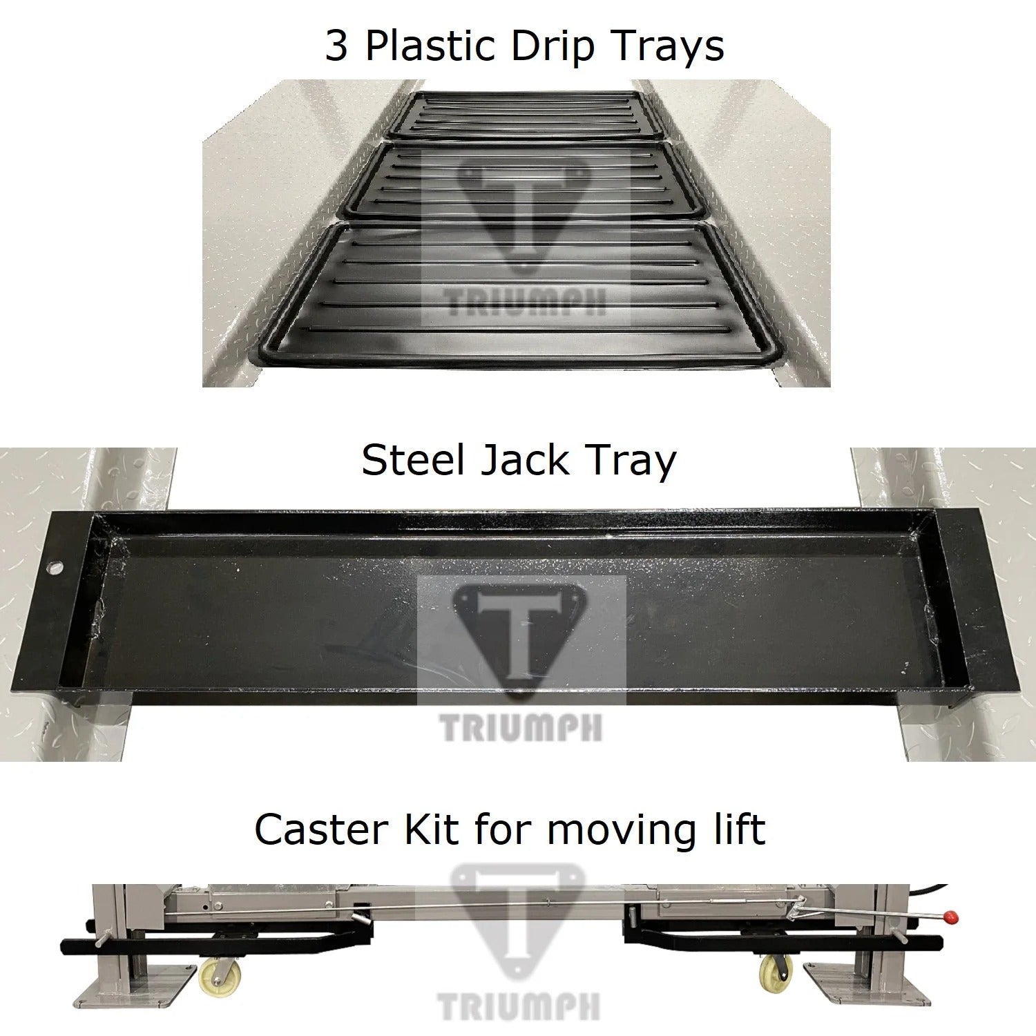 Triumph NSS-8XLT 4-Post Service and Storage Lift 8,000 lb Extended