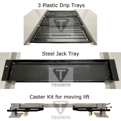Triumph NSS-8XLT 4-Post Service and Storage Lift 8,000 lb Extended