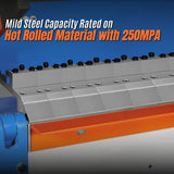 MechMaxx 120" Sheet Metal Brake, 14 Gauge Capacity, Model PB12014