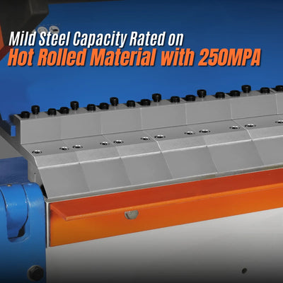 MechMaxx 120" Sheet Metal Brake, 14 Gauge Capacity, Model PB12014