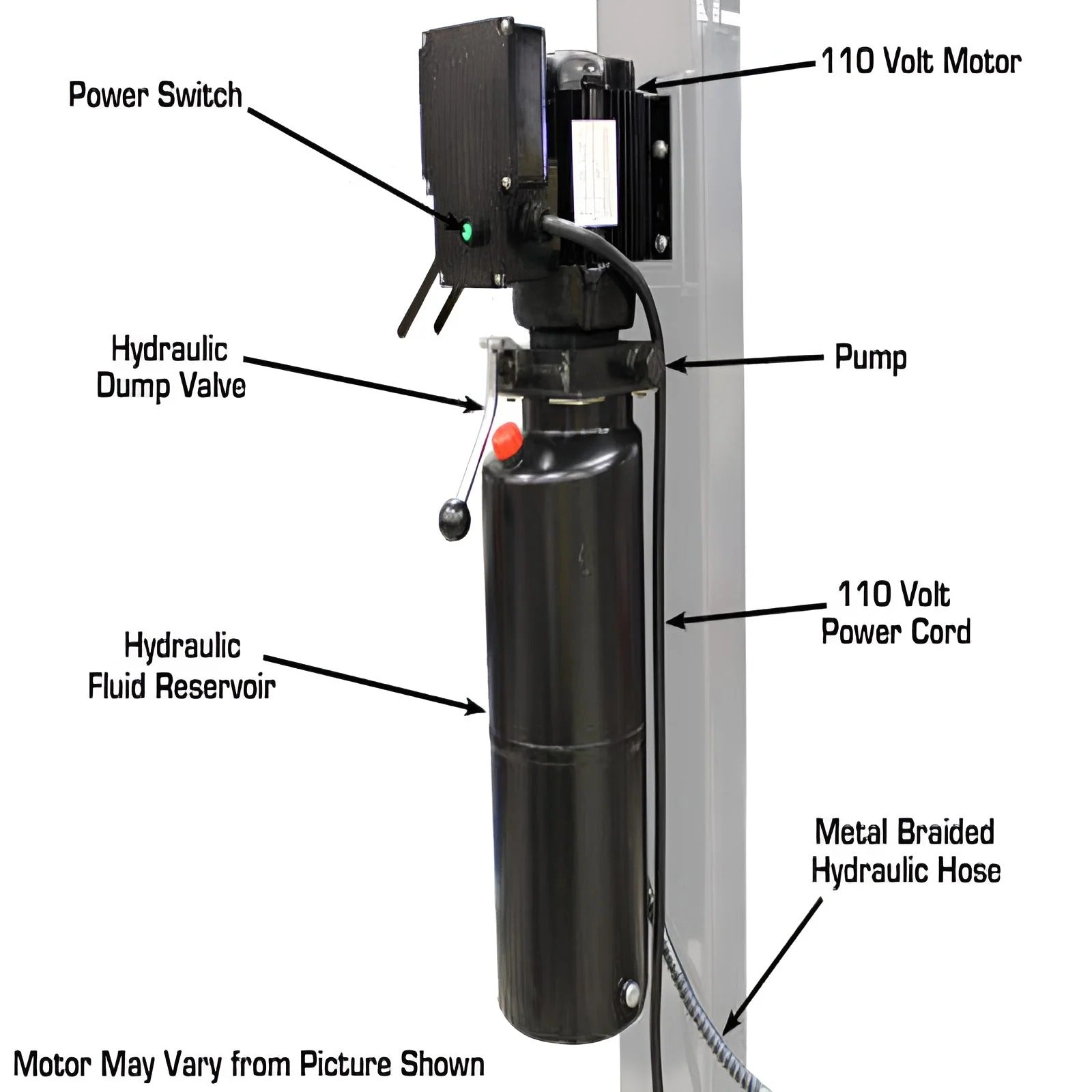 Atlas Garage PRO 8000EXT-L 4-Post Lift – 8,000 lb Extra Tall & Extra Long