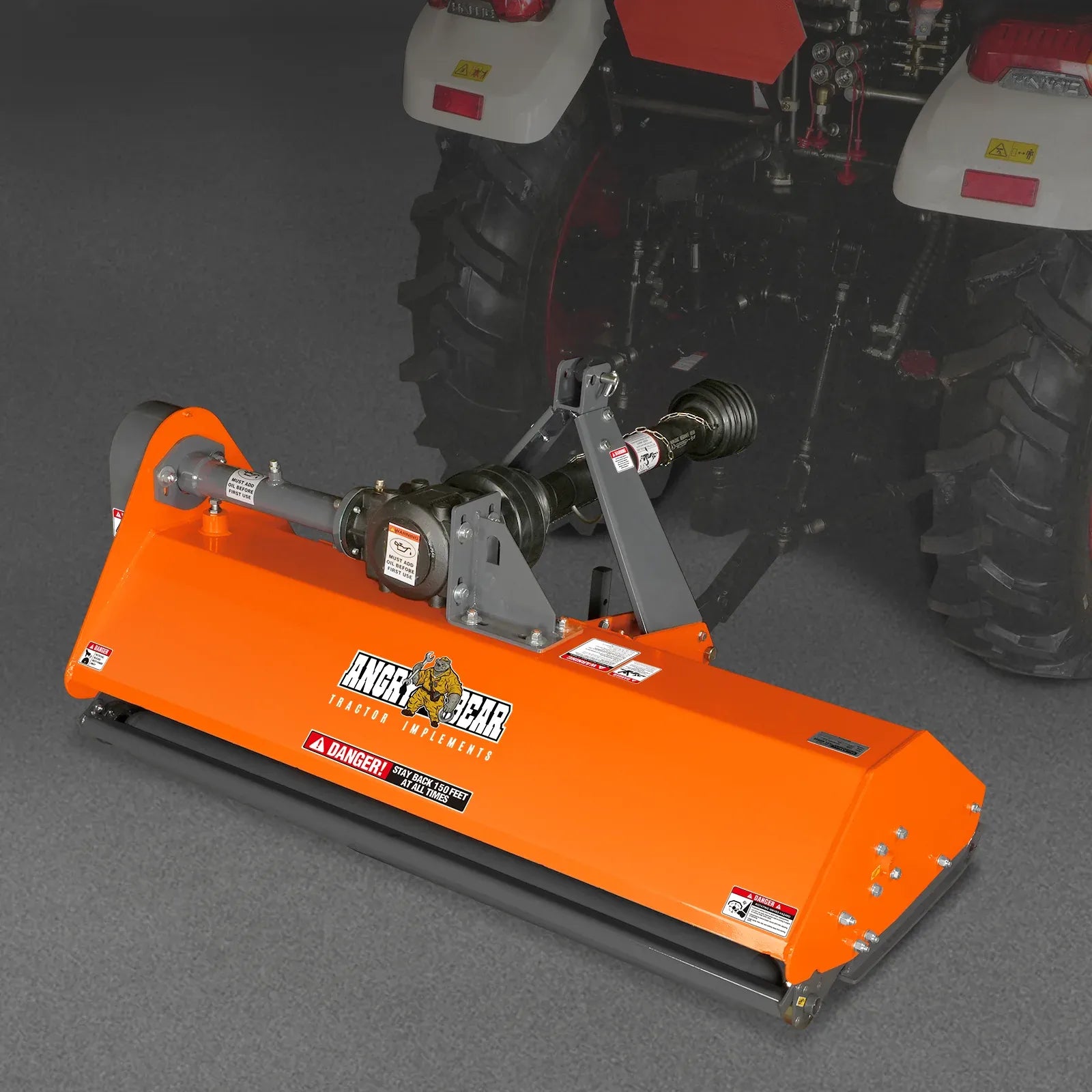 MechMaxx 60" PTO Driven Flail Mower, 3-Point Hitch, 30–60HP, Model NAM60