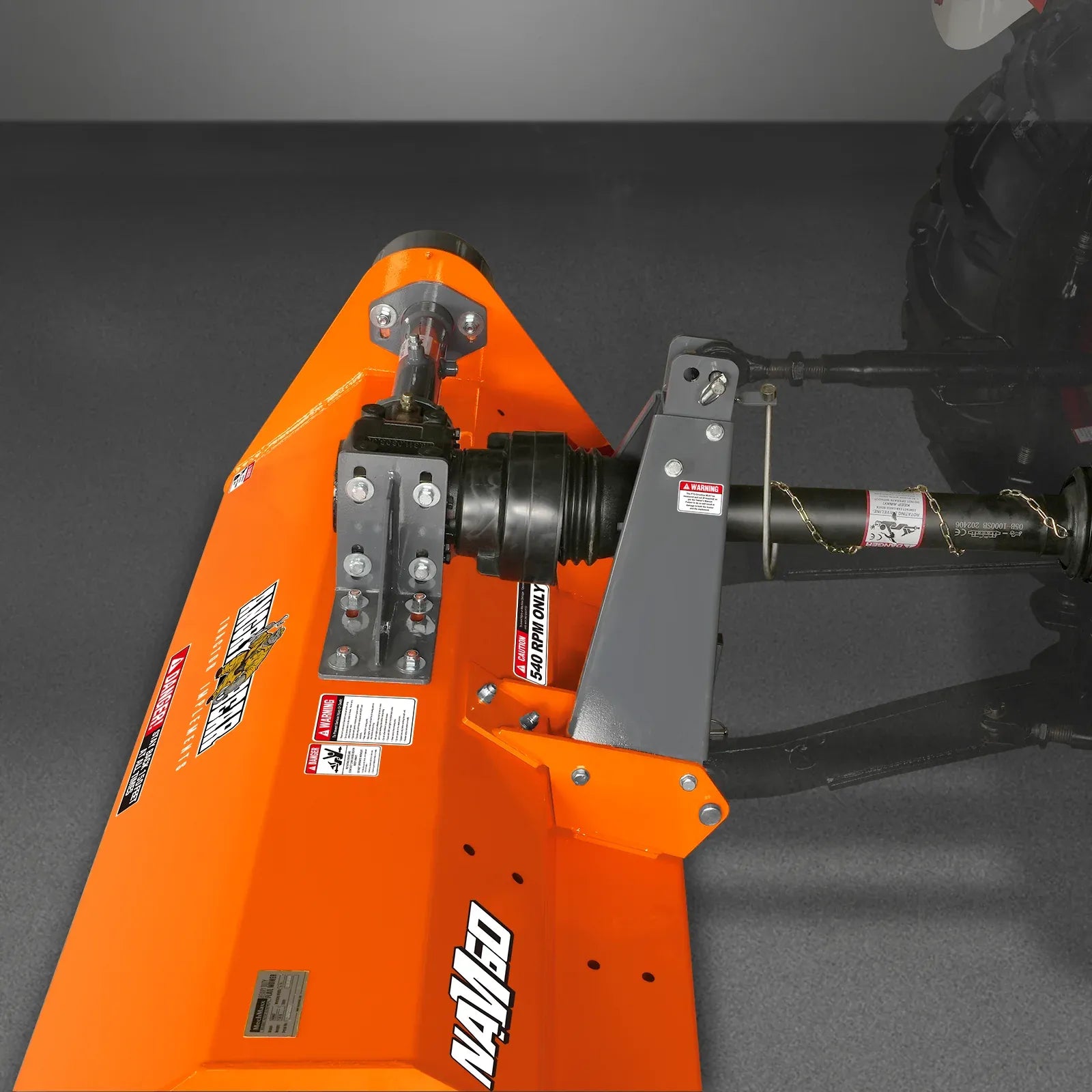 MechMaxx 60" PTO Driven Flail Mower, 3-Point Hitch, 30–60HP, Model NAM60