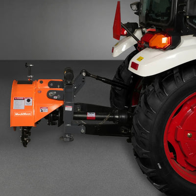 MechMaxx 3-Point PTO Stump Grinder with 34 Carbide Teeth for 15–45HP Tractors, Includes PTO Shaft with Slip Clutch, Model SG24