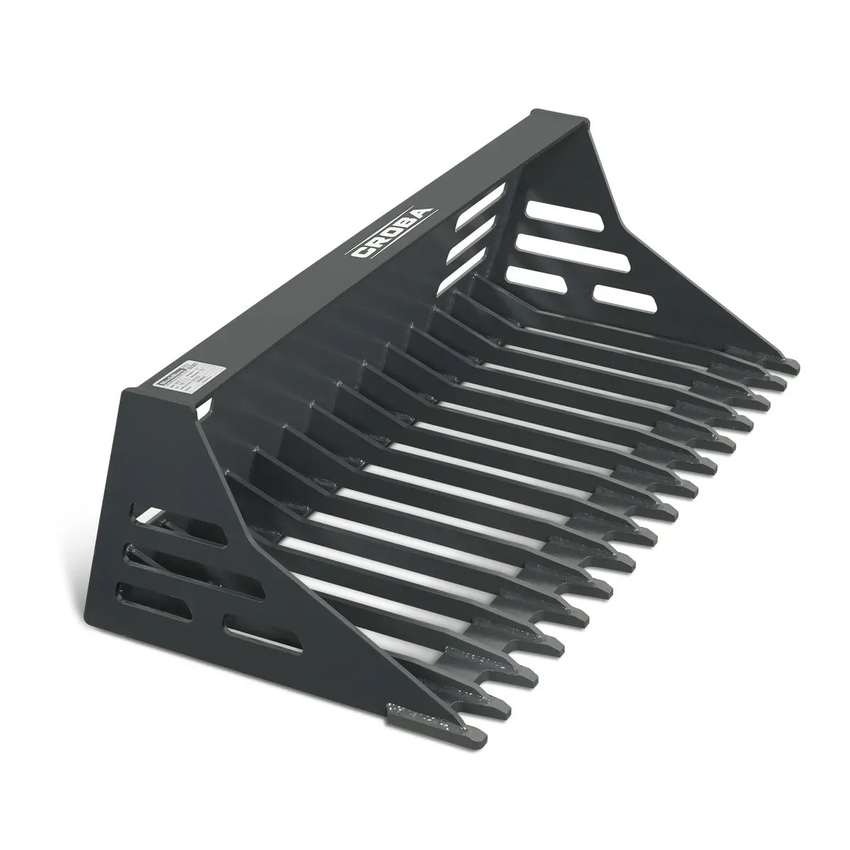 MechMaxx 44" 4-in-1 Combo Bucket Attachment for Mini Skid Steer with Quick Attach Universal Mount