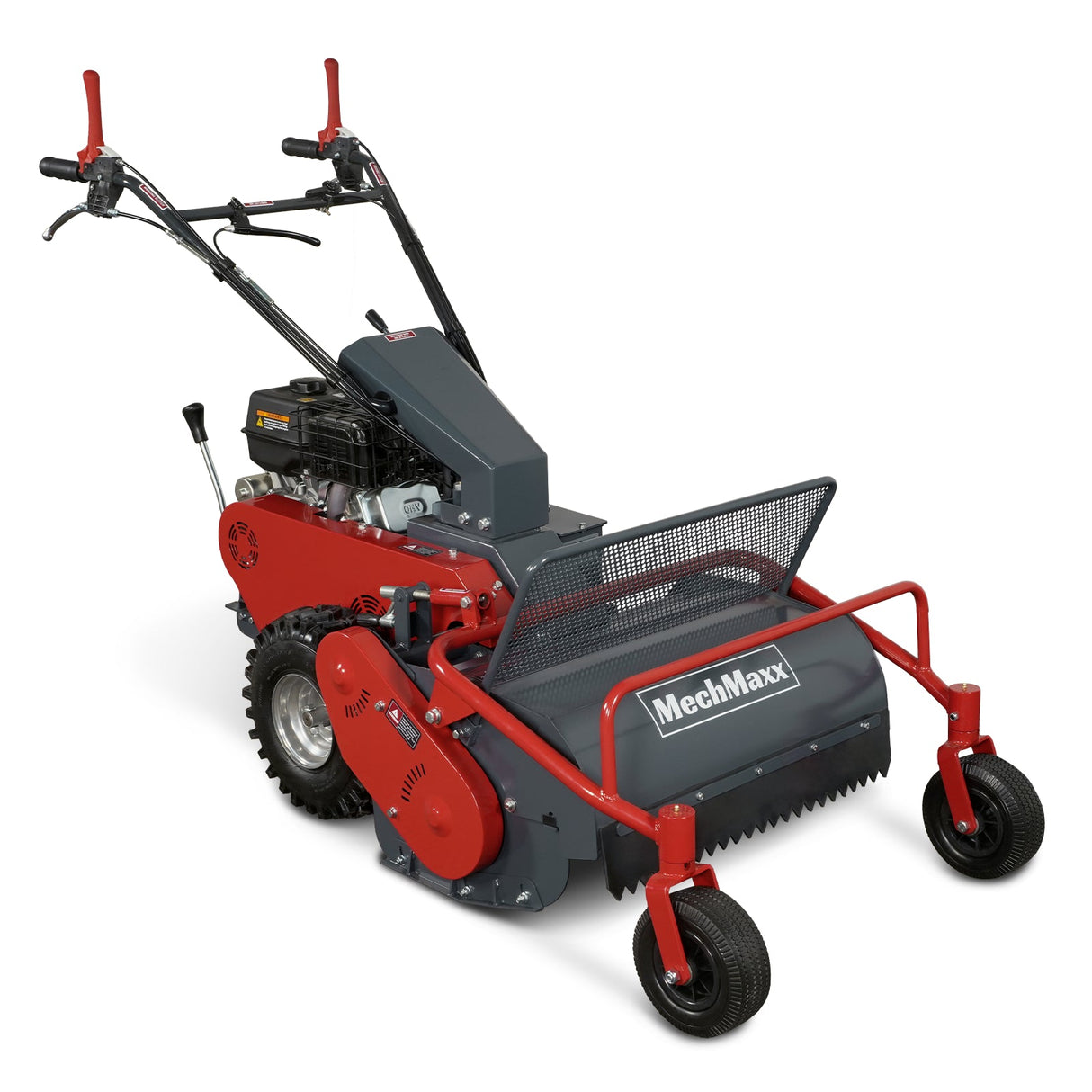 MechMaxx SFM27W 27-Inch Self-Propelled Wheeled Walk Behind Flail Mower