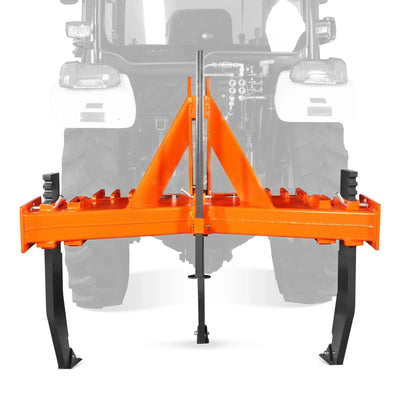 MechMaxx Heavy Duty 3-Shank Subsoiler Plow, 3-Point Hitch Cat 1 & 2, Model SS3S